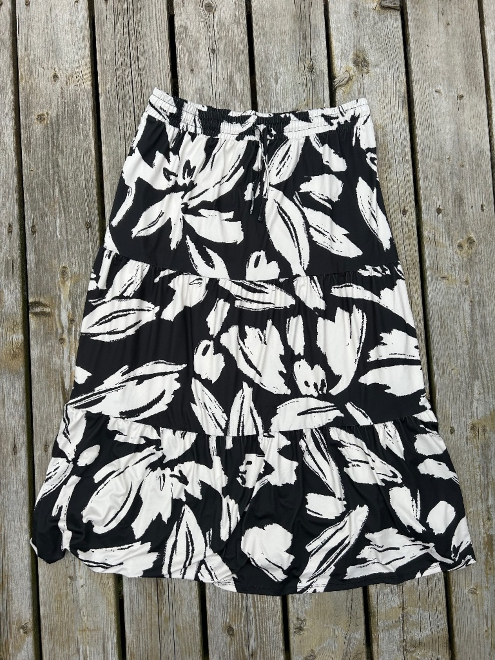 Guilty ⎸ Tiered Maxi Skirt